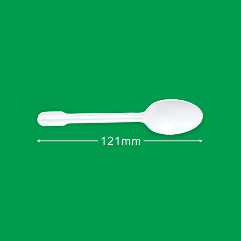 Disposable White Plastic PP Tea Coffee Spoons