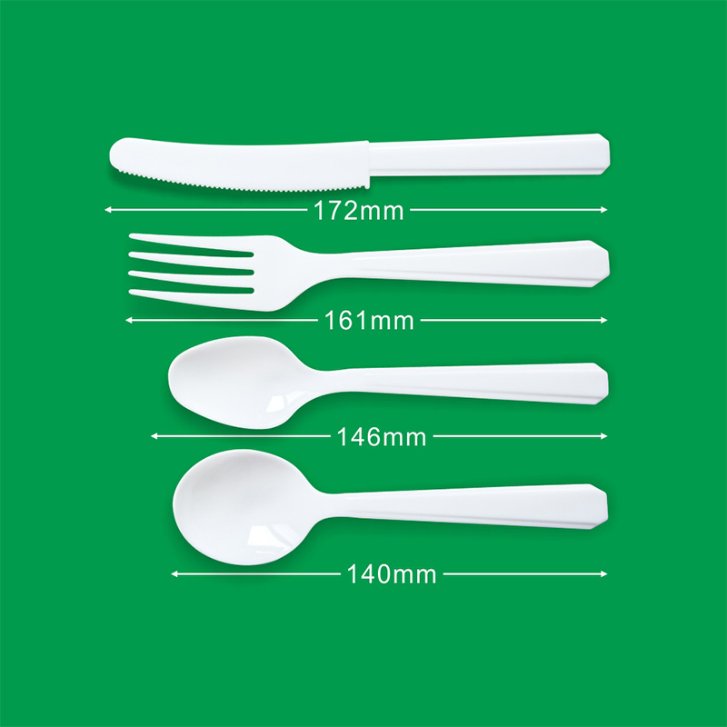 What is the hot and cold tolerance range of PS tableware